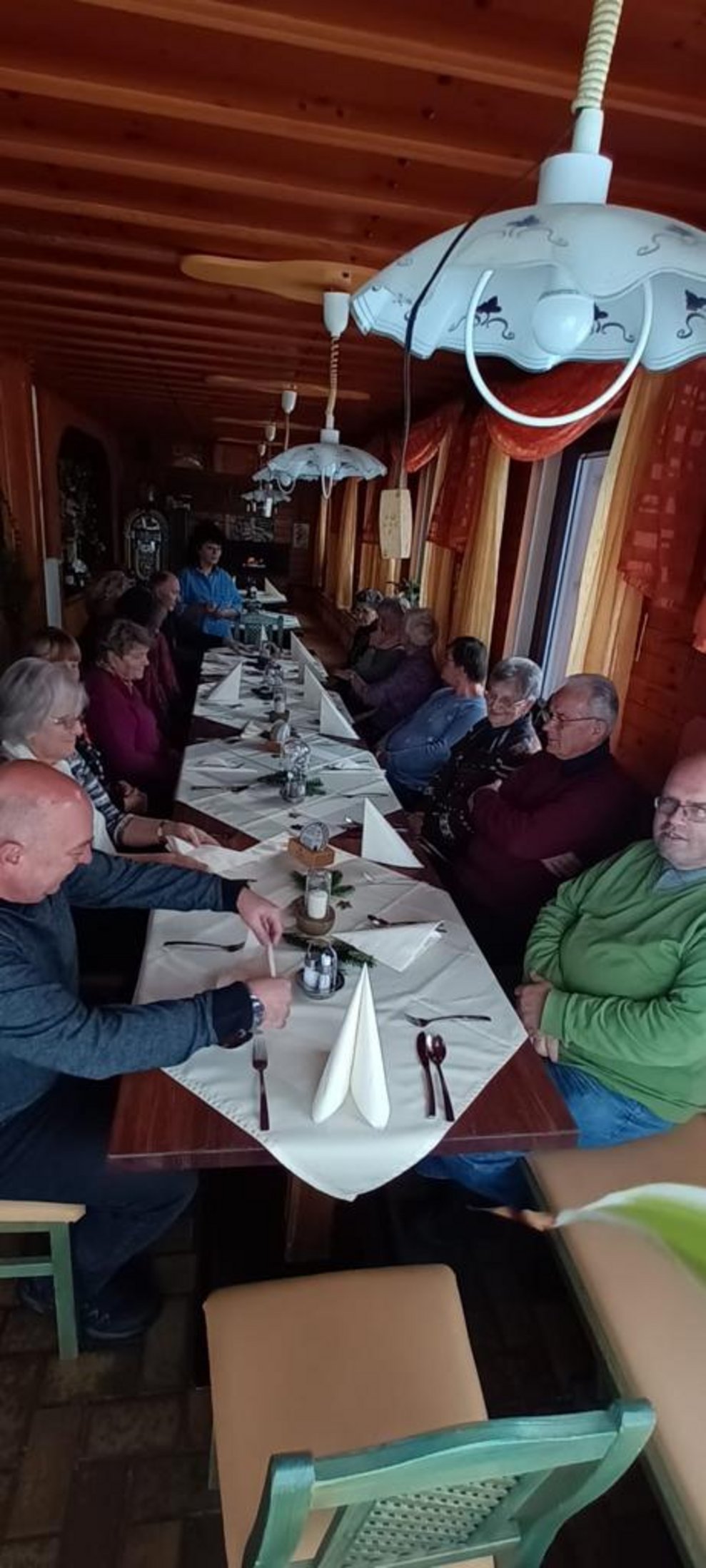 ehrenamtlich Tätigen im Gasthaus.